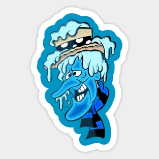 Heat Miser Blue Sticker